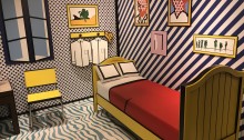 cartoon bedroom