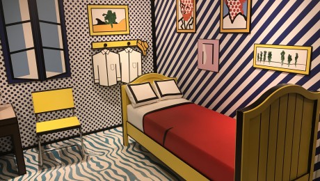 cartoon bedroom